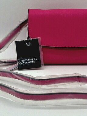 🩷 NWT Simply Vera Vera Wang Mini Crossbody Bag Florida Pink